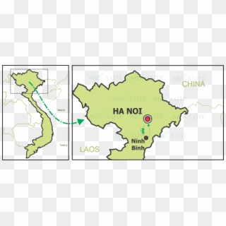 Image Result For Tam Coc Vietnam Map - Vietnam Ha Long Bay Map Clipart