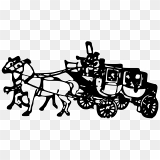 Stagecoach Clipart - Stagecoach Clipart Transparent - Png Download