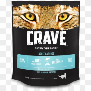 Adult High Protein Dry Cat Food - Crave Cat Food Clipart