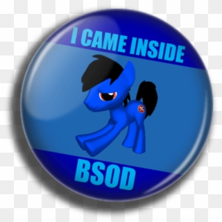 Blue Screen Of Death - Badge Clipart