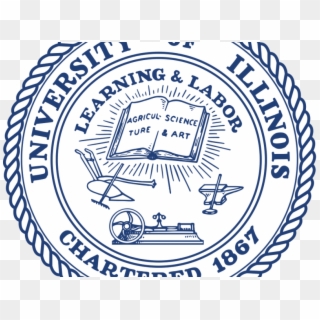 Graphic Of The Seal Of The University Of Illinois - University Of Illinois College Of Law Logo Clipart
