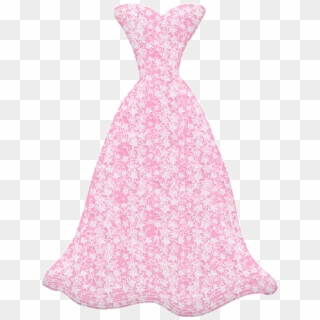 Wedding Dress Lace Pink Dress Wedding Bride Woman - Gown Clipart