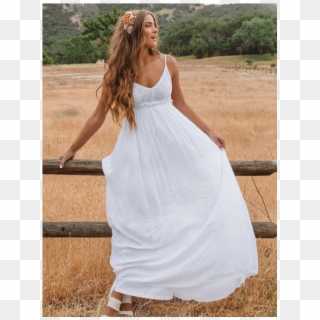 White Wedding Dresses, A-line Wedding Dresses, Lace - Wedding Dress Clipart