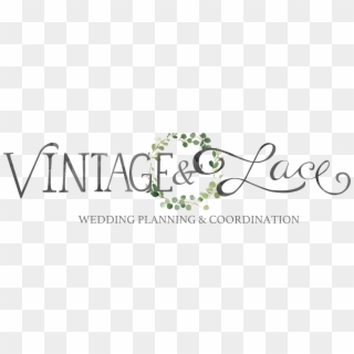 Vintage & Lace Weddings - Rustic Wedding Planner Logo Clipart