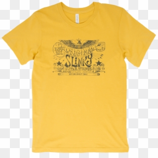 Original Slinky Maize Yellow T-shirts Clipart