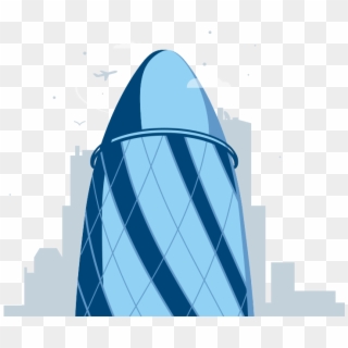 City Of London - Commercial Building Clipart