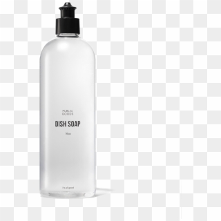 Liquid Dish Soap - Glass Bottle Clipart