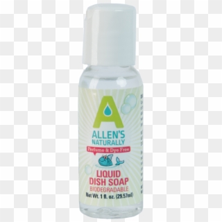 Allen's Naturally Dish Soap Is A Strong Grease Cutter - Plastic Bottle Clipart