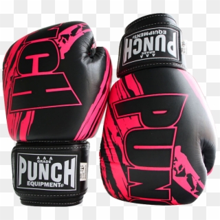 Pink Thai Boxing Gloves Clipart