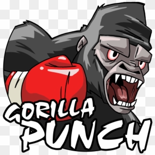 Gorilla Punch - Torcida Dragoes Da Real Clipart