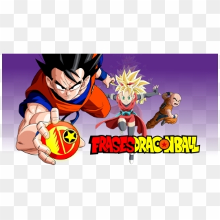 Bienvenidos A Frases Dragon Ball - Goku Png Clipart