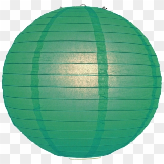 Teal Blue Green Round Paper Lanterns - Sphere Clipart