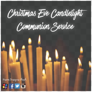 Christmas Eve Candlelight Communion Service - Candle Light For Pulwama Attack Clipart