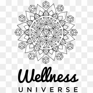 Wu Black Logo Png - Mandala Vector Png Transparent Clipart