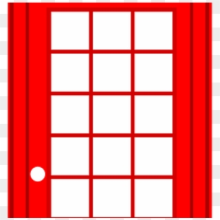 Phone Booth Clipart Transparent - Carmine - Png Download