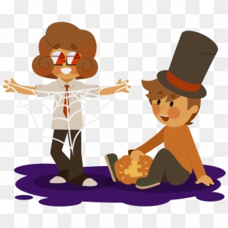 “could You Draw Professor Layton And Sycamore Just - Illustration Clipart