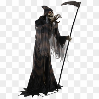 Lunging Reaper Halloween Prop Clipart