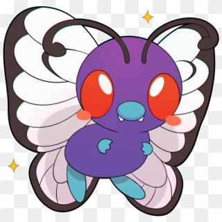 - Drawing , Png Download - Butterfree Chibi Clipart