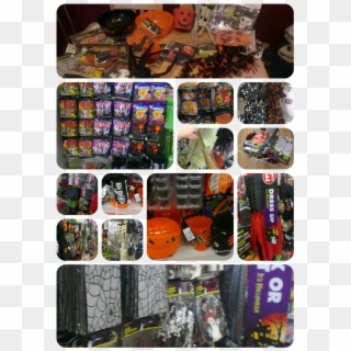 Lots Of Halloween Decorations Including Balloons And - Halloween Poundland 2017 Sweets Clipart