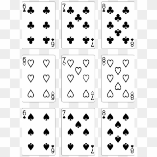 Open - Playing Card Clipart
