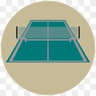 5" X 7" Table Tennis - Net Clipart
