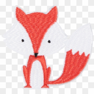 Bij Kiki Iron-on Patch Fox - Embroidered Patch Clipart