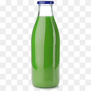 Green Detox - Glass Bottle Clipart