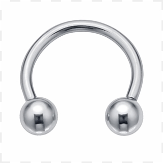 Earring, Nese Septumpiercing, Body Jewellery, Platinum, - Body Piercing Clipart