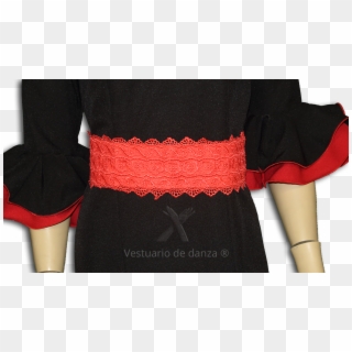 Fajín Para Vestido De Flamenca Clipart