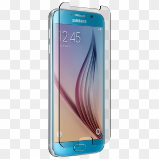 Samsung Galaxy S 6 Clear Tempered Glass - Samsung Galaxy S6 Coral Clipart