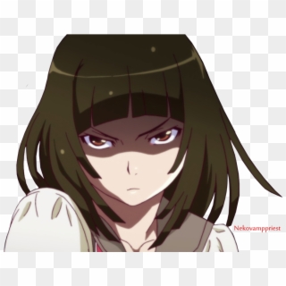Png - Angry Anime Girl Png Clipart