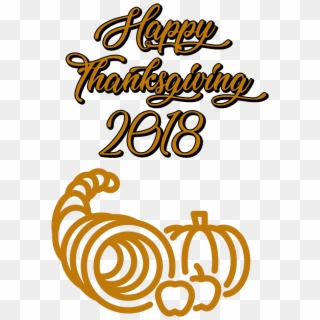 Holidays - Thanksgiving 2018 Clip Art - Png Download