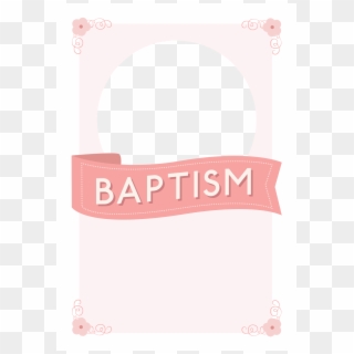 Free Printable Baptism & Christening Invitation Template - Baptism Ribbon Clipart - Png Download