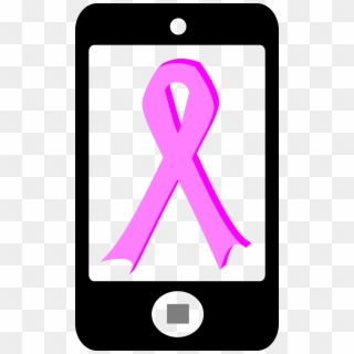 This Free Icons Png Design Of Phone With Pink Ribbon Clipart
