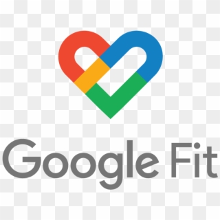 Googlefit Stacked Lockup Color Cmyk - Google Fit Logo Clipart