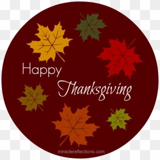 Thanksgiving - Circle Clipart
