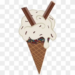 Ice Cream Cone Cm By Arctickiwi On Clipart Library - Vector Ice Cream Cones Png Transparent Png