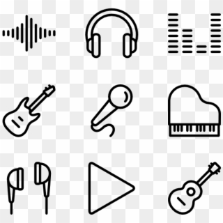 Music And Multimedia Linear - Event Icon Clipart