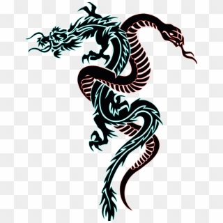 Tattoo Png Image Transparent Background - Dragon And Snake Tattoo Designs Clipart