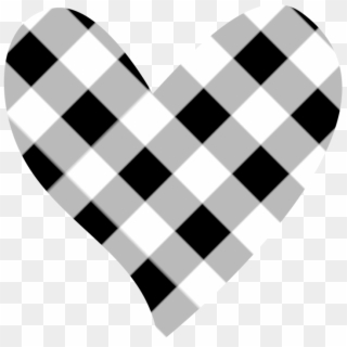 Black Heart Clipart Black And White 3 Wikiclipart - Black And White Heart Clipart - Png Download