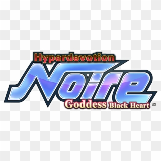Idea Factory Bringing Hyperdevotion Noire - Hyperdevotion Noire Goddess Black Heart Logo Clipart