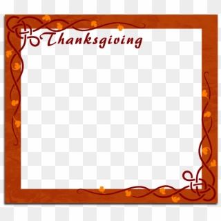 916 X 814 4 - Thanksgiving Frame Clip Art Png Transparent Png