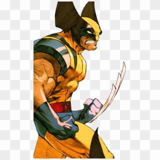 454 X 768 8 - Wolverine Marvel Vs Capcom 2 Clipart