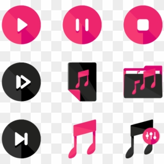 Multimedia - Music Player Button Png Clipart