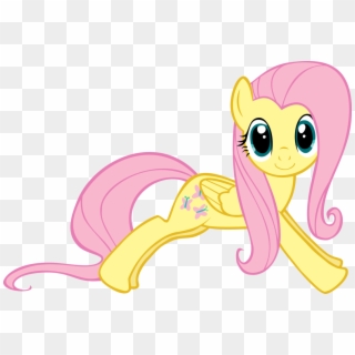 Fluttershy Pony Rainbow Dash Pink Yellow Mammal Vertebrate - My Little Pony Fluttershy Clipart