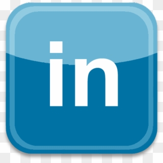 Social Media Logos Linkedin And Pinterest Logos Like - Thumbnail Linkedin Icon Clipart