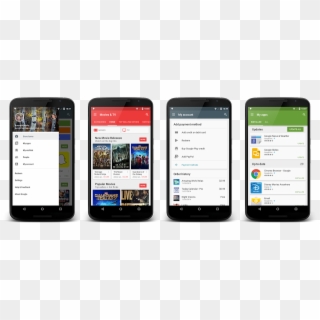 Google Play Alternatives, Alternative Apps Store, Android - Google Material App Design Clipart