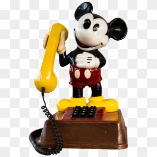 Objects - Old Mickey Mouse Phone Clipart