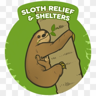 Sloth Relief & Shelters Inc Website - Cartoon Clipart