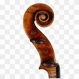 Picture Left Side Scroll Violin - Violin Scroll Png Clipart